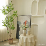 Cây thiên trúc giả, cây cảnh giả, cây giả decor, cây giả