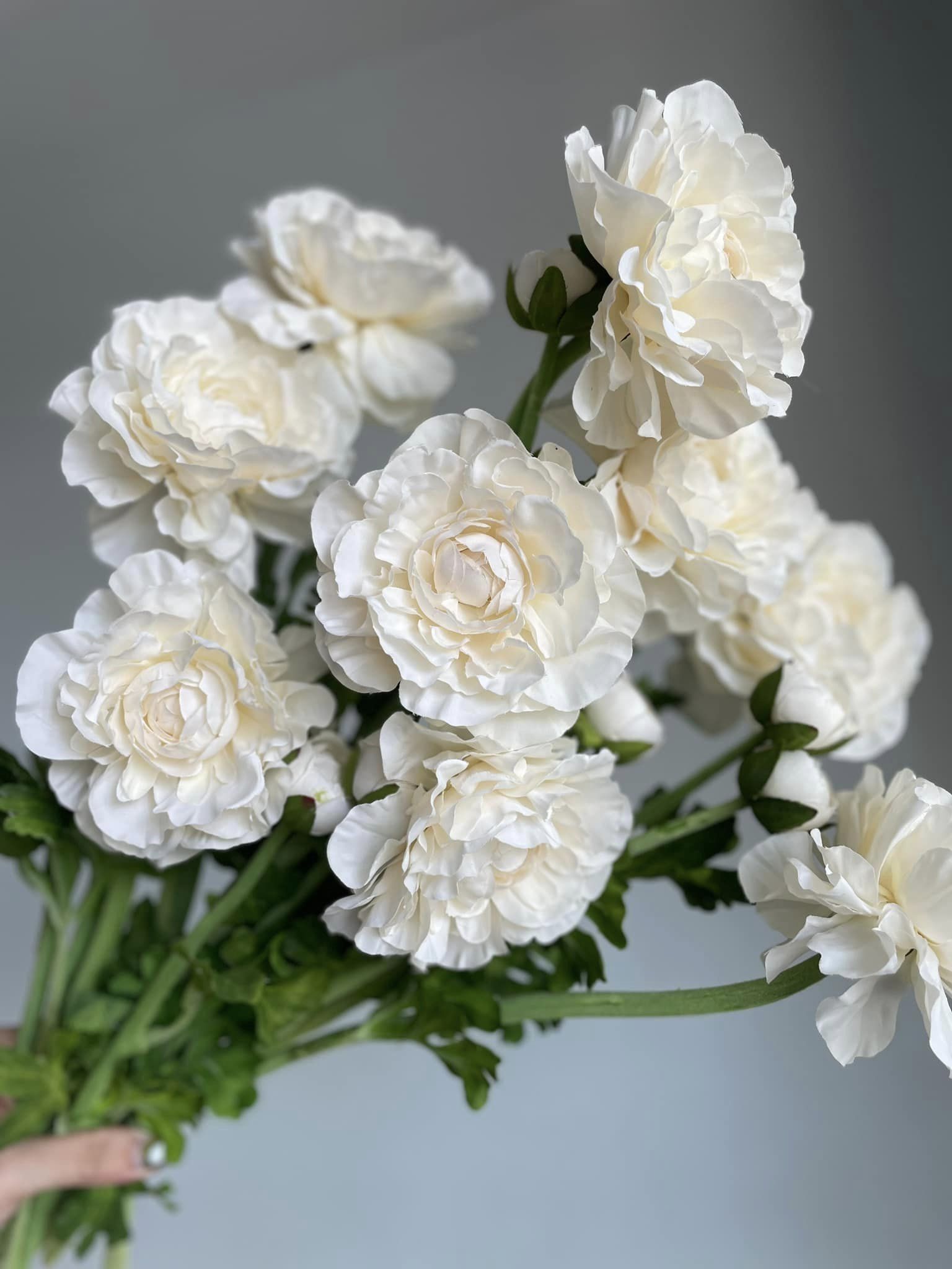 Hoa mao lương giả, hoa decor trang trí nhà cửa, hoa giả