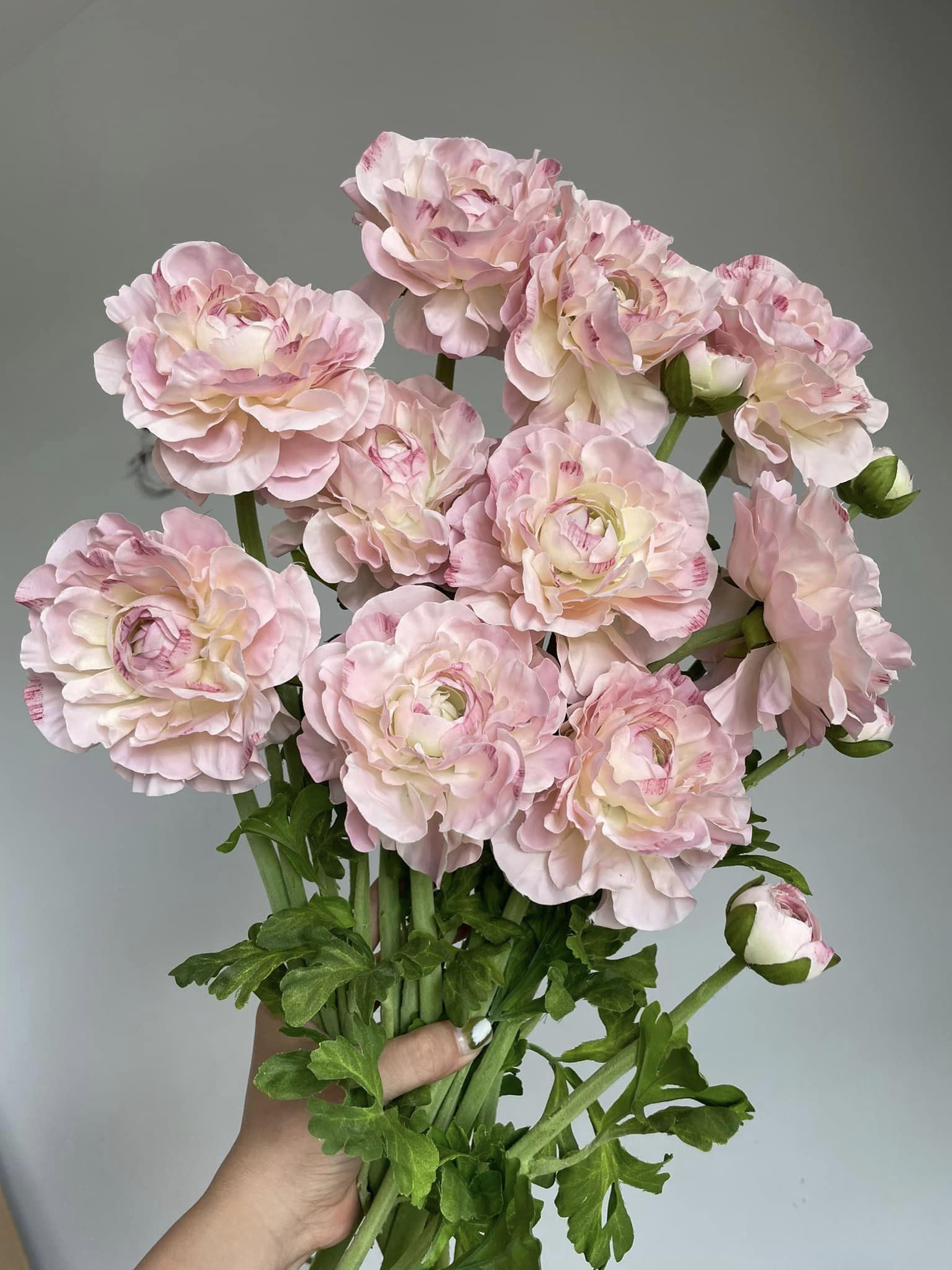 Hoa mao lương giả, hoa decor trang trí nhà cửa, hoa giả