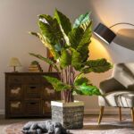 Cây hiên niên kiện giả, cây cảnh giả, cây giả decor, cây giả