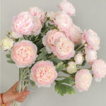 Hoa mao lương giả, hoa decor trang trí nhà cửa, hoa giả