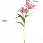 Hoa LY giả, hoa decor trang trí nhà cửa, hoa giả