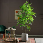 Cây nadian giả, cây cảnh giả, cây giả decor, cây giả