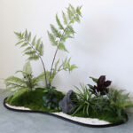 Viền tiểu cảnh, viền nhựa, viền cây giả