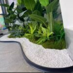 Viền tiểu cảnh, viền nhựa, viền cây giả