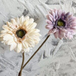 Hoa đồng tiền giả trang trí nhà cửa