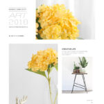 Hoa Cẩm tú cầu giả trang trí nhà cửa