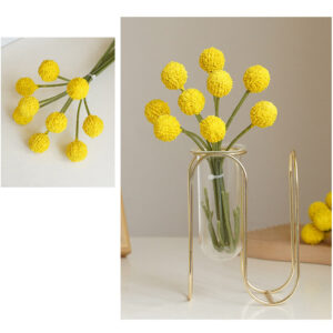 Hoa cúc nút áo giả trang trí nhà cửa