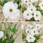 Hoa cánh bướm giả trang trí nhà cửa