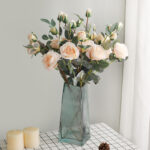 Hoa hồng giả trang trí nhà cửa