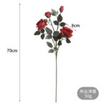 Hoa hồng giả trang trí nhà cửa