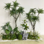 Cây giả nhỏ để bàn - trang trí tiểu cảnh